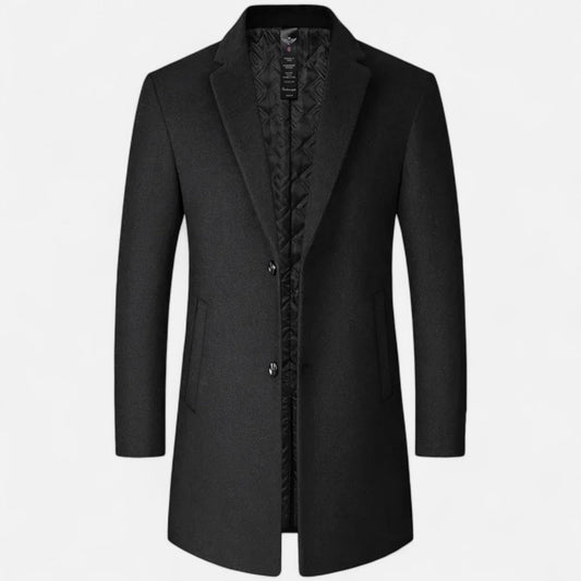 Classic Wool Overcoat | Eleganter Herrenmantel für zeitlose Wintermode