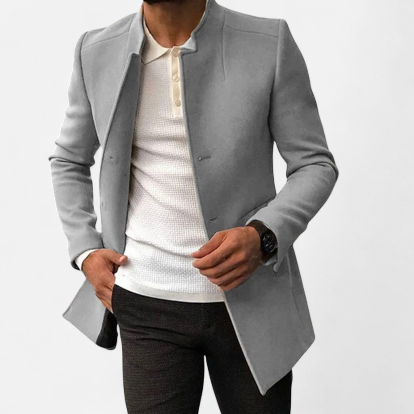 Herren Tailored Coat | Klassischer Komfort & Eleganter Look