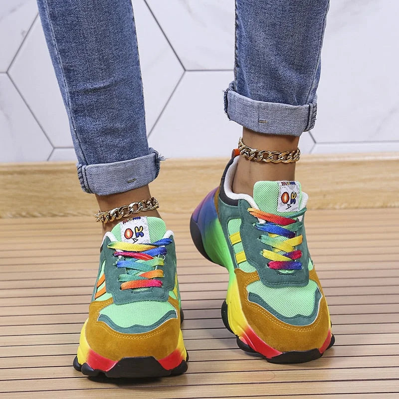 Francesca | Lebendige Orthopädische Sneakers - Komfortable und Stilvolle Damen Sneakers