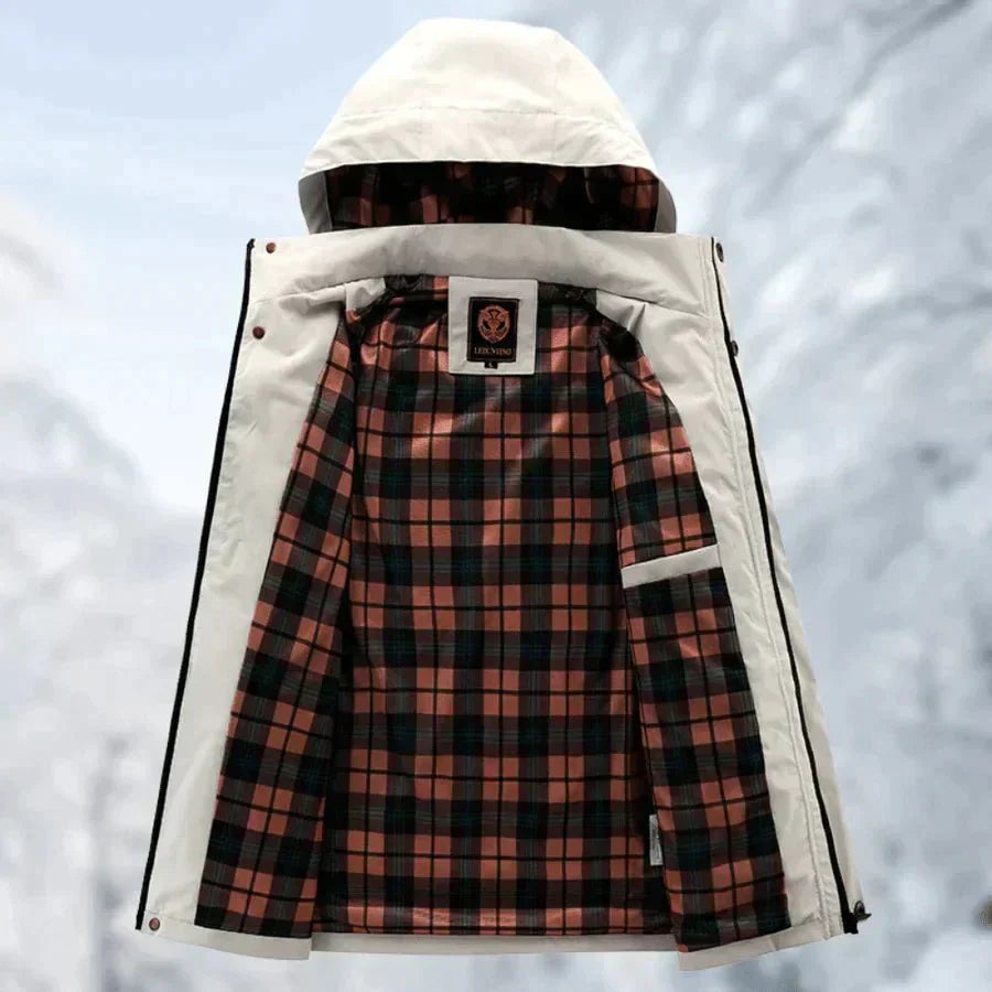 Ingolf | Outdoor-Jacke Herren Wetterfest, Modern & Aus 100% Baumwolle