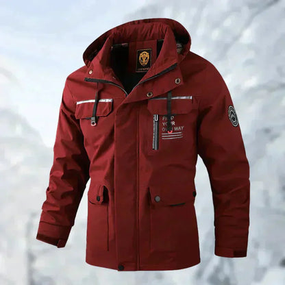 Ingolf | Outdoor-Jacke Herren Wetterfest, Modern & Aus 100% Baumwolle