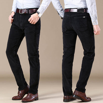 Herren Cordhose Slim Fit aus weichem Cordmaterial