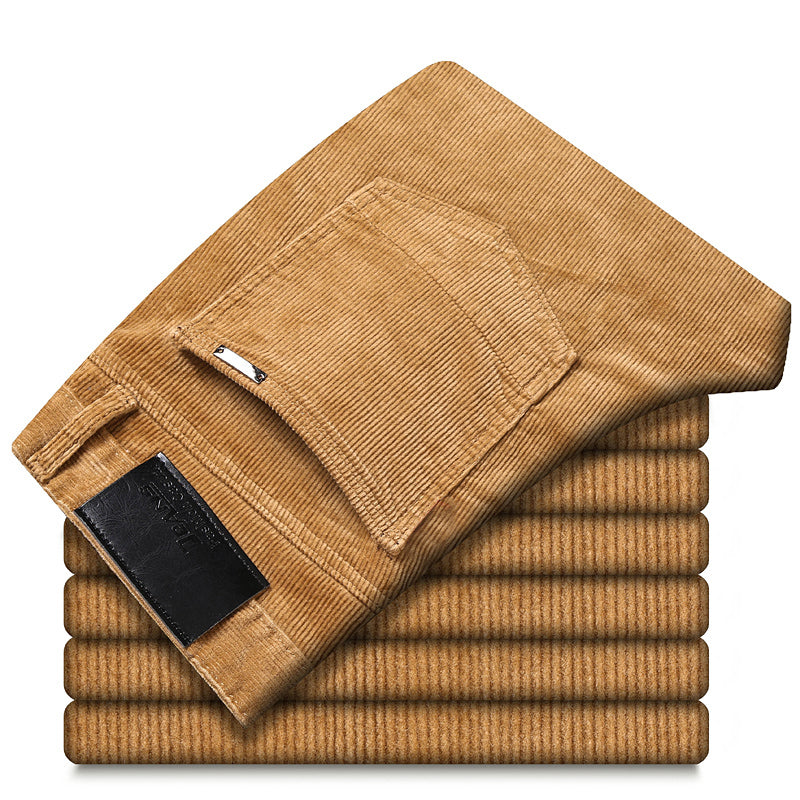 Herren Cordhose Slim Fit aus weichem Cordmaterial
