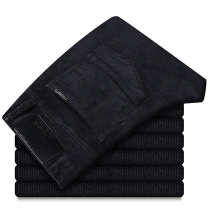 Herren Cordhose Slim Fit aus weichem Cordmaterial