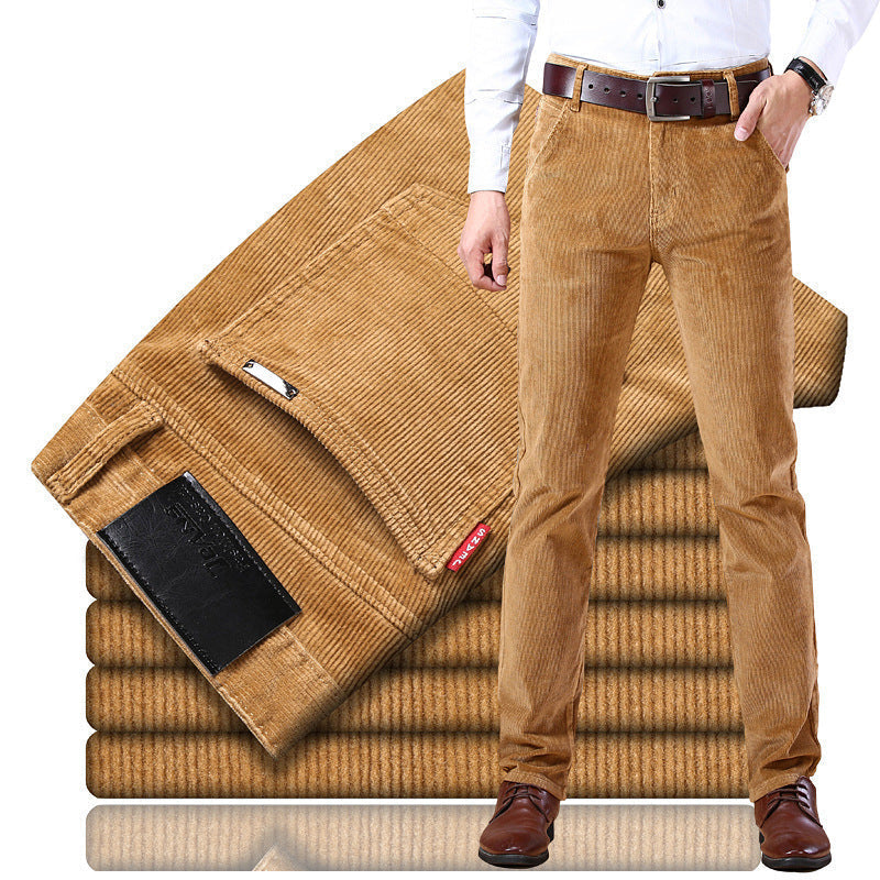 Herren Cordhose Slim Fit aus weichem Cordmaterial