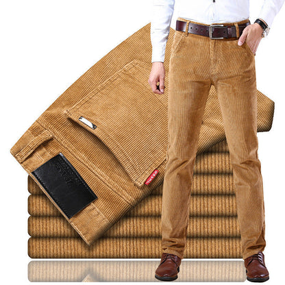 Herren Cordhose Slim Fit aus weichem Cordmaterial