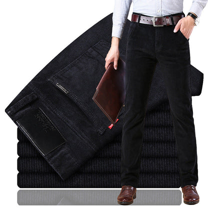 Herren Cordhose Slim Fit aus weichem Cordmaterial