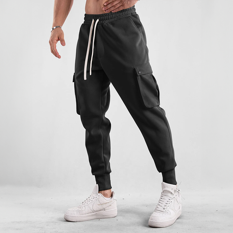 Elvin | Herren Cargo Jogginghose aus Baumwolle mit Taschen – Komfort & Flexibilität