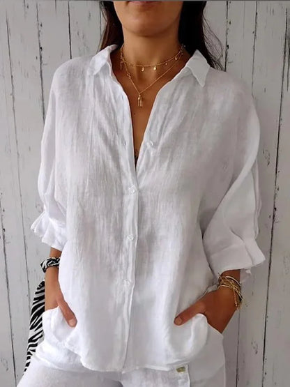 Damenbluse mit klassischem Schnitt – Elegant, Bequem & Vielseitig