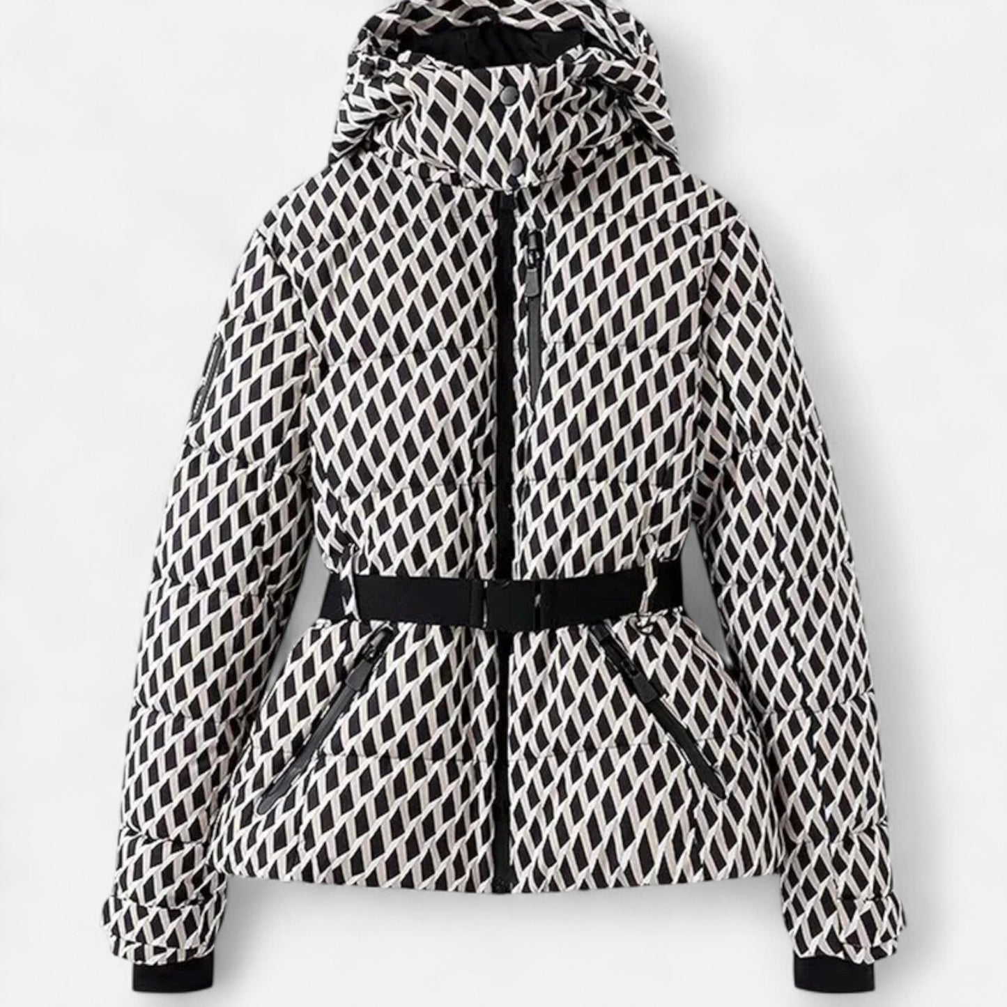 Damen Steppjacke mit Kapuze & Tailliertem Schnitt – Leicht, warm & perfekt für den Alltag