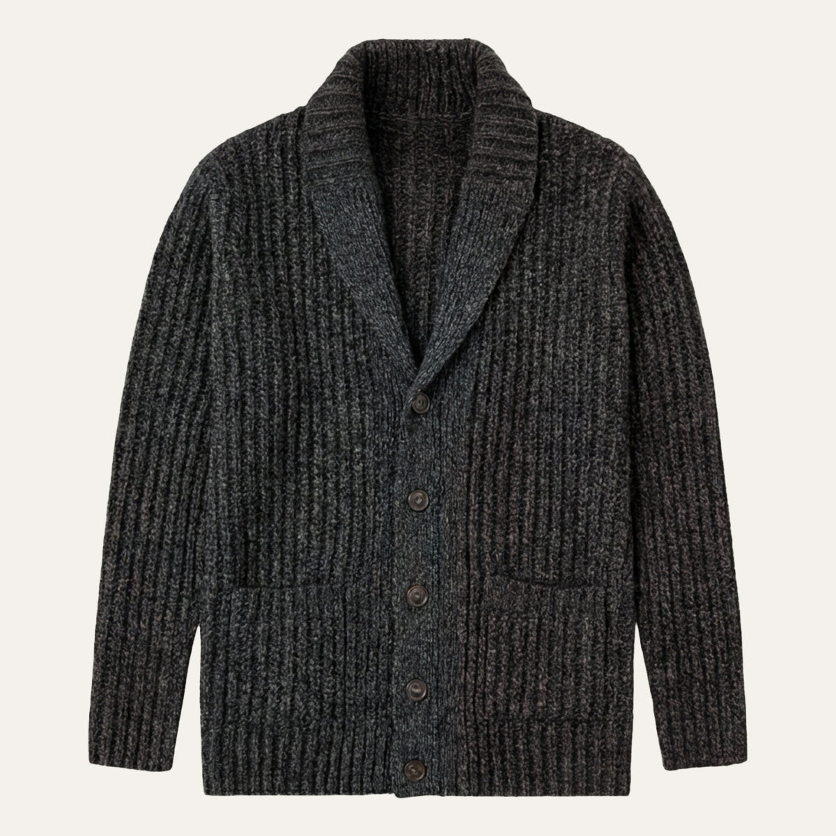 Herren Strickcardigan mit Reverskragen – Warm, Modern & Vielseitig Kombinierbar