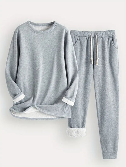 Cozy Damen Lounge-Set | Kuscheliges Fleecefutter für maximalen Komfort