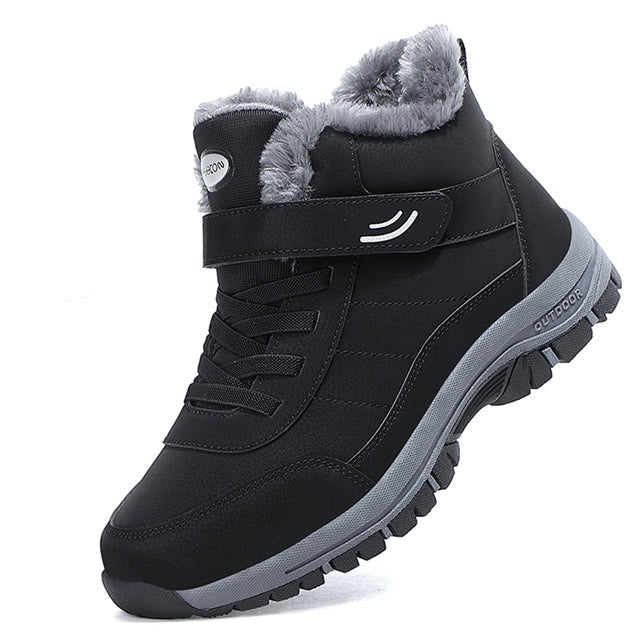 Herren Winterboots mit Profilsohle – Warm, Robust & Rutschfest für Kalte Tage
