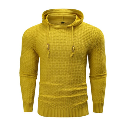 Strukturierter Kapuzenpullover Herren | Moderner Strick mit Urbanem Stil