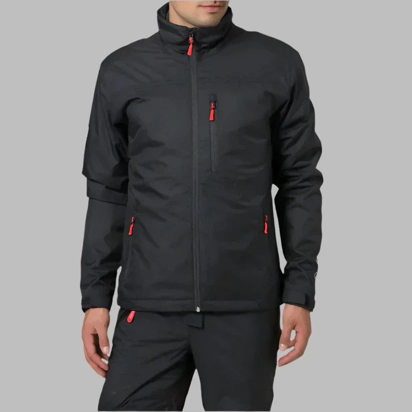 Milo | Herren Outdoorjacke mit Reißverschluss & Stehkragen – Wasserdicht, Winddicht & Atmungsaktiv für Jeden Tag