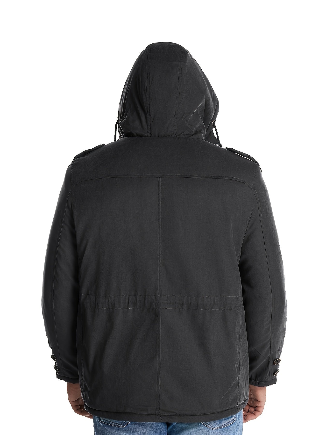 Nikolai | Herren Winterjacke mit Kapuze & Reißverschluss – Warm, Bequem & Stilvoll für Kalte Tage