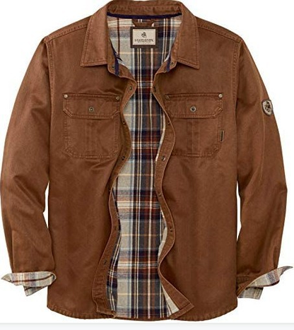 Lucian | Herren Gefüttertes Flanell Overshirt – Moderne Hemdjacke mit Brusttaschen & Weichem Innenfutter