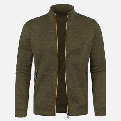 Herren Zip-Cardigan | Klassisch, Warm & Vielseitig für Herbst und Winter