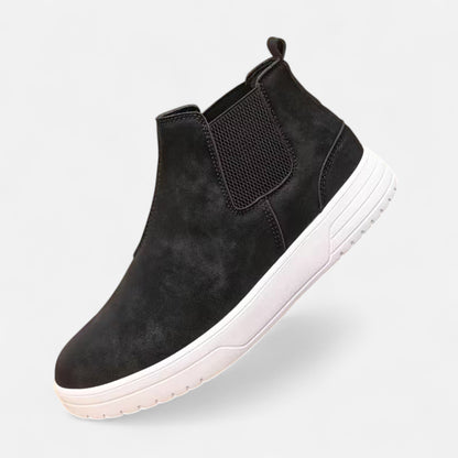 Samuel | Herren Chelsea Boots mit Elastikeinsatz – Stilvolle Knöchelstiefel im Vintage-Look für Alltag & Freizeit
