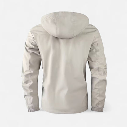 Tristan | Herren Hooded Windbreaker – Leichte Outdoor Jacke mit Kapuze für Alltag & Freizeit