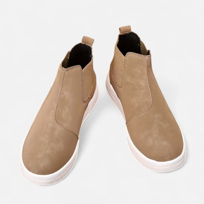Samuel | Herren Chelsea Boots mit Elastikeinsatz – Stilvolle Knöchelstiefel im Vintage-Look für Alltag & Freizeit