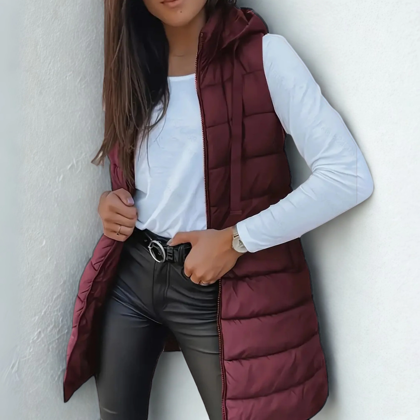 Steppweste mit Kapuze Damen | Leicht, stylisch und vielseitig für jede Übergangszeit