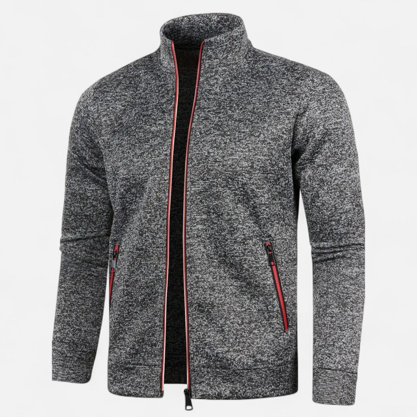 Herren Zip-Cardigan | Klassisch, Warm & Vielseitig für Herbst und Winter