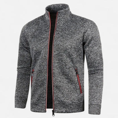 Herren Zip-Cardigan | Klassisch, Warm & Vielseitig für Herbst und Winter