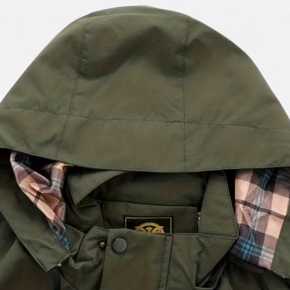 Tristan | Herren Hooded Windbreaker – Leichte Outdoor Jacke mit Kapuze für Alltag & Freizeit
