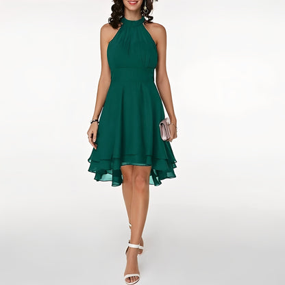 Damen Minikleid mit Neckholder – Elegantes Kleid für Feiern und besondere Anlässe