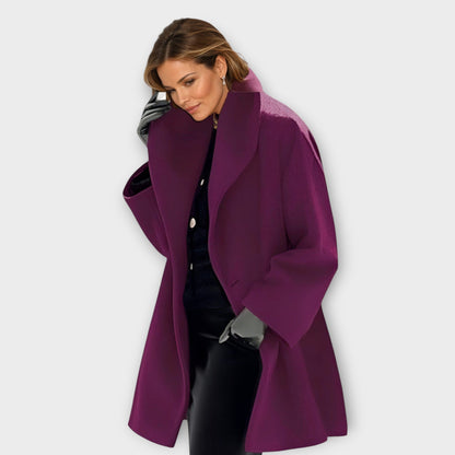 Oversize Damen Wollmantel | Eleganter weiter Schnitt für stilvolle Winterlooks