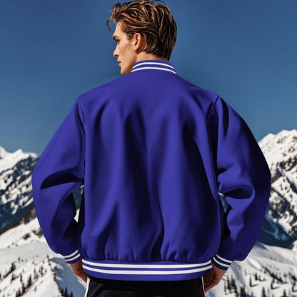 Ingmar | Herren Klassische Baseballjacke mit Knöpfen – Stilvoller Look für Jeden Tag