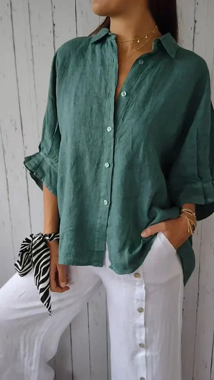Damenbluse mit klassischem Schnitt – Elegant, Bequem & Vielseitig