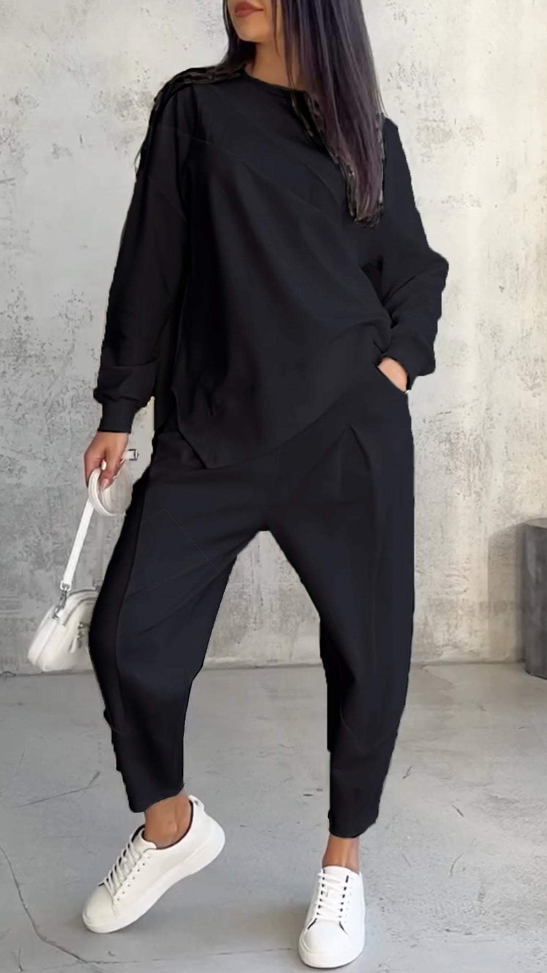 Zweiteiliges Damen-Freizeitset für Komfort und Stil