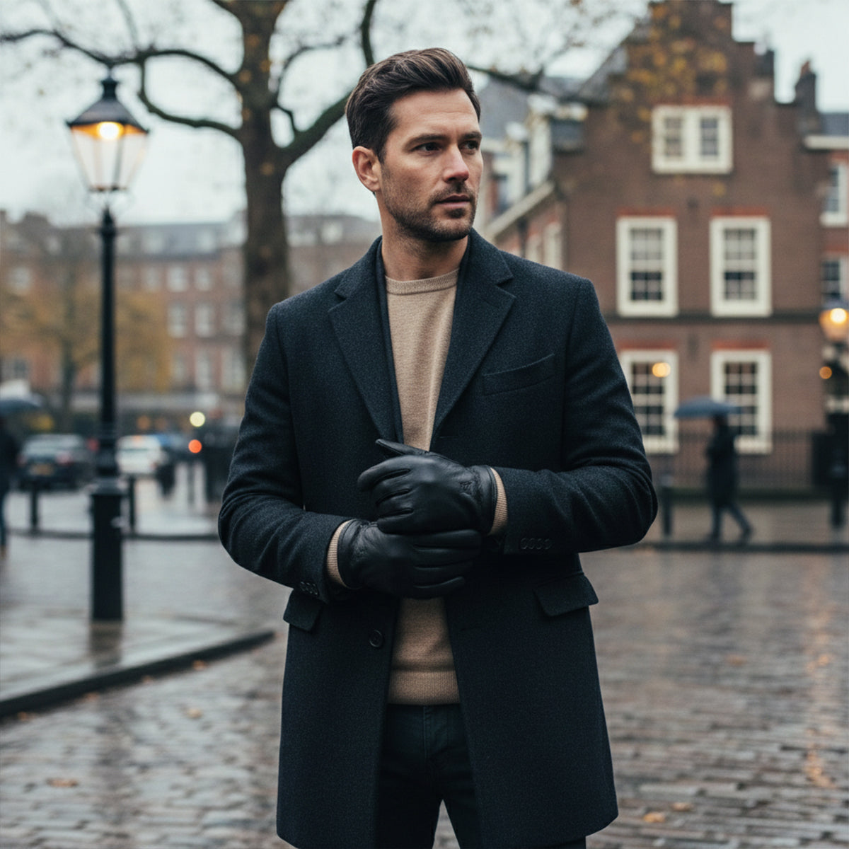Herren Winterhandschuhe mit Bündchen – Warm, Komfortabel & Alltagstauglich