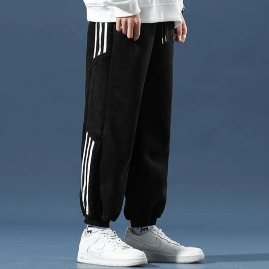 Herren Joggerhose mit Streifendetail | Bequemer Style für sportliche Streetwear-Looks
