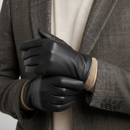 Herren Winterhandschuhe mit Bündchen – Warm, Komfortabel & Alltagstauglich