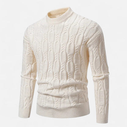 Herren Strickpullover Crewneck | Klassischer Feinstrick für stilvollen Komfort