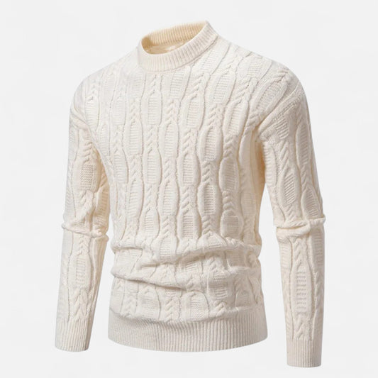 Herren Strickpullover Crewneck | Klassischer Feinstrick für stilvollen Komfort