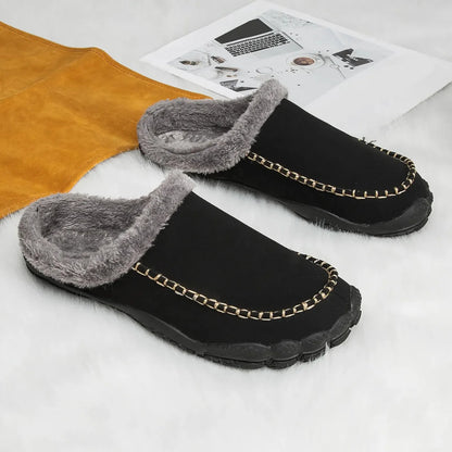 Nenaro | Herren Memory Foam Hausschuhe mit gemütlichem Slip-On Design